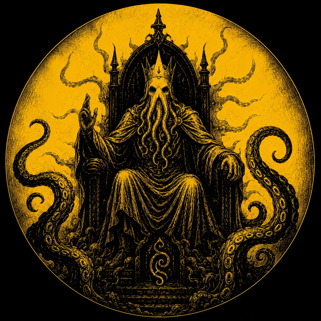 The throne